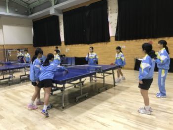男女卓球部 埼玉大学で合同練習をしました 川口市立岸川中学校